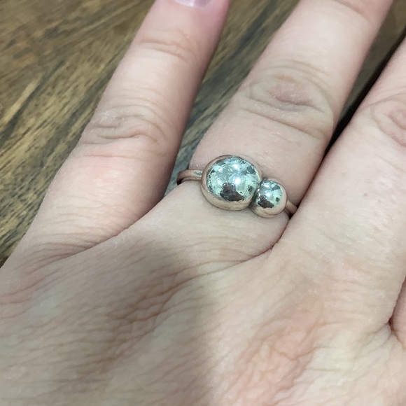 Pandora Silver Bubble Ring - Picture 2 of 3